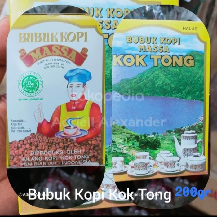 

[PROMO!!!] Bubuk Kopi Massa Kok Tong / Kopi Siantar - Kasar
