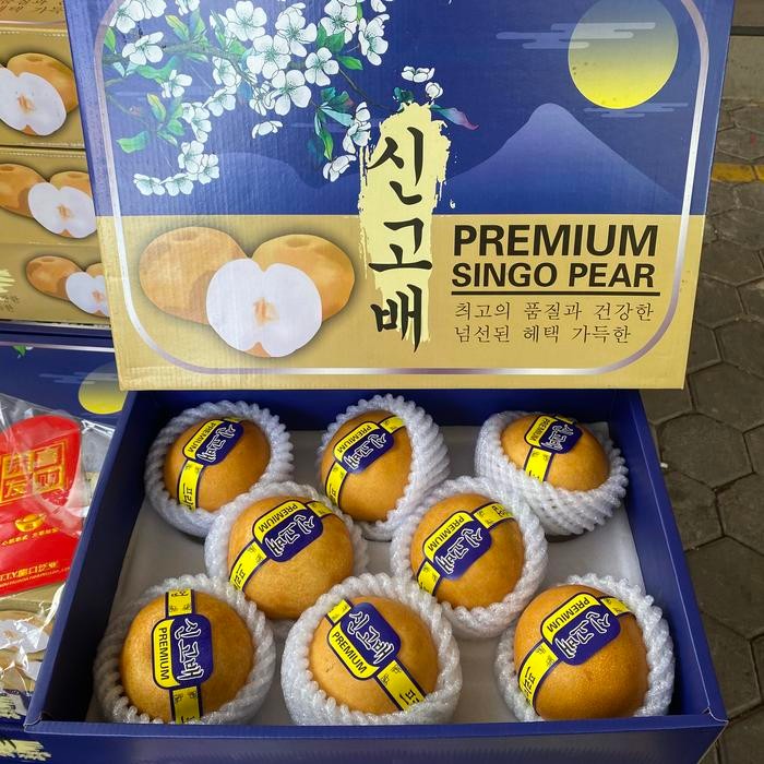 

Pear singo premium gift bix imlek isi 7s