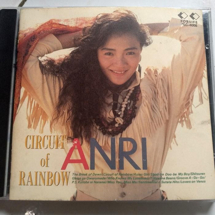 CD ANRI - CIRCUIT OF RAINBOW. mariya takeuchi miki imai city pop toshiki kadomatsu yumi matsutoya yu
