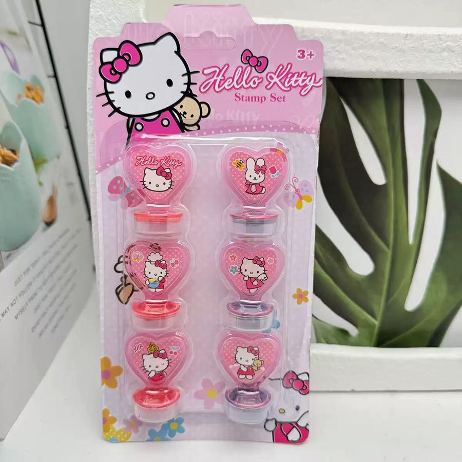 

Hello Kitty Seal Stamps Party Favors Kids Girls Birthday Gifts Goodie Bag Fillers Wedding Party Supplies