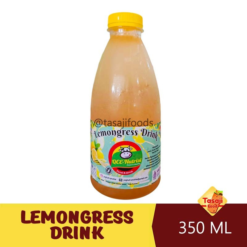 

Lemongress Drink 350 ML Minuman QC3 Nutrisi Tazaj