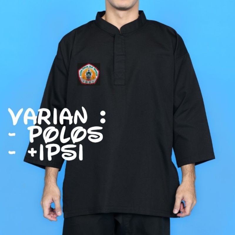HAFERAMES  Baju Silat Dewasa Sunpower Hitam Celana S-XXL