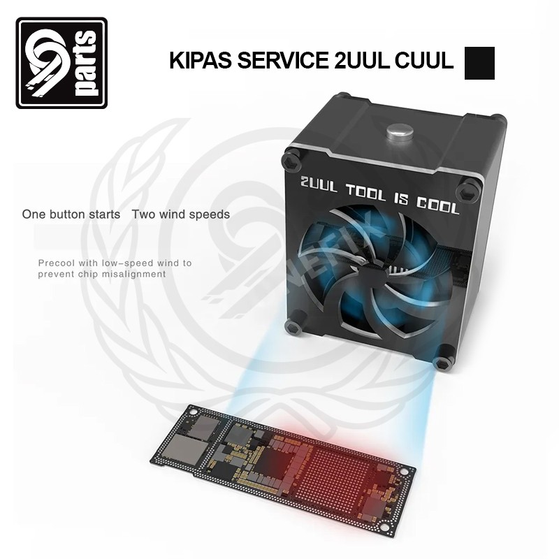 Kipas Service 2UUL / 2UUL Cuul Fan Is Cool / Kipas Asap Las / Kipas Pendingin