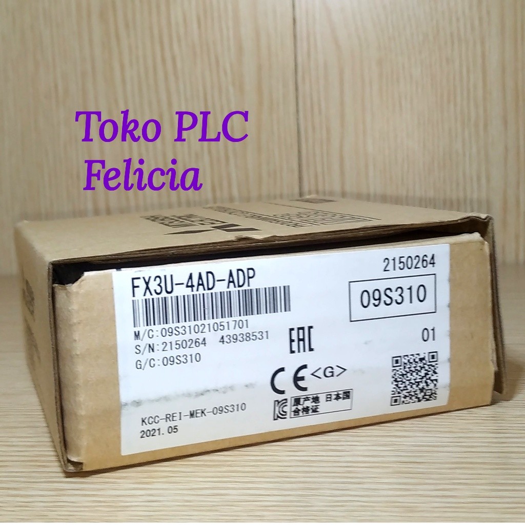 FX3U-4AD-ADP PLC Mitsubishi FX3U 4AD ADP Analog Input Module