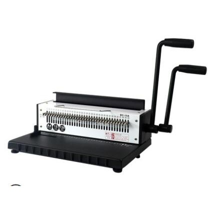 

Manual Spiral Wire Binding Machine Metal 34 Punching Hole Square 4*4mm Photo Album A4 Paper Binder Puncher Machine TD-1500B34