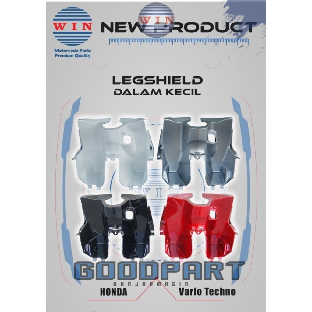 NEW PRODUCT - Legshield Dalam Kecil Dasbor Atas Dasboard Kontak Laci Honda Vario Techno 110 Tahun 20
