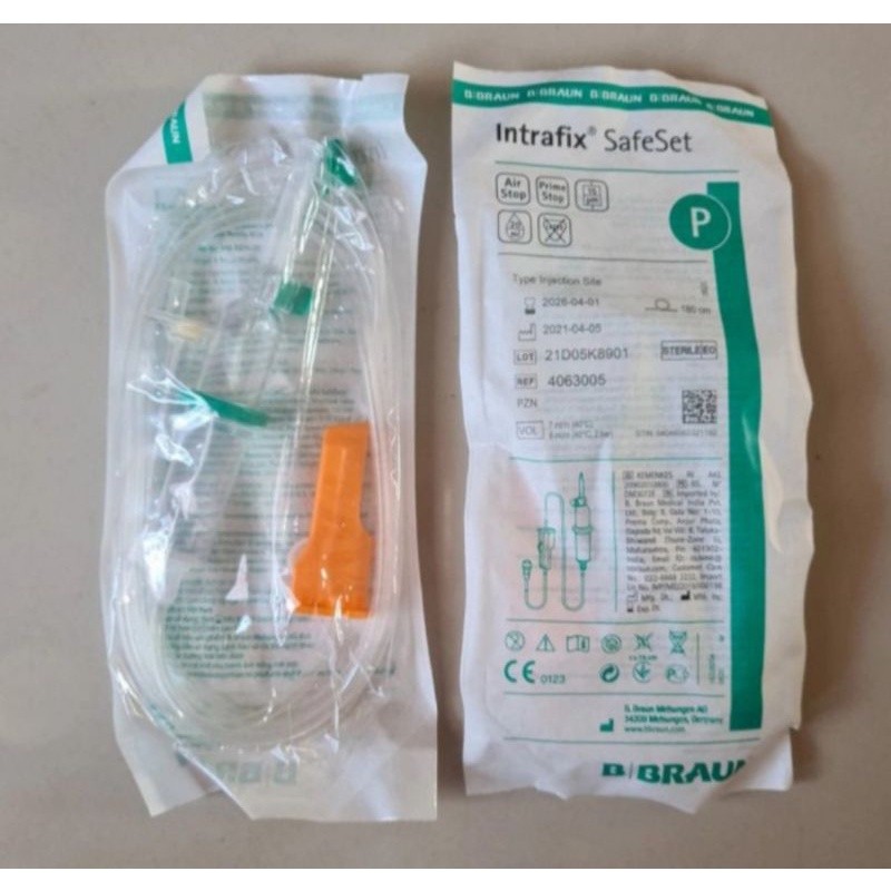 Intrafix Safe Set Dewasa B Braun ECERAN / Promo Termurah Shopee Infus Set