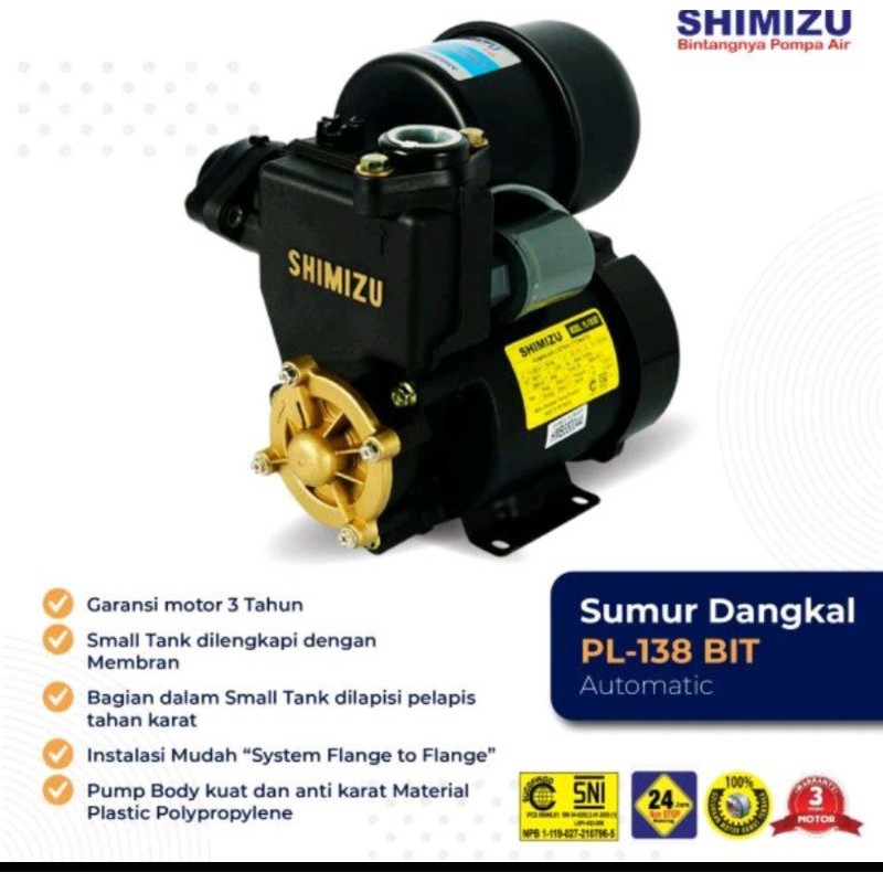 POMPA AIR SHIMIZU 138 BIT.