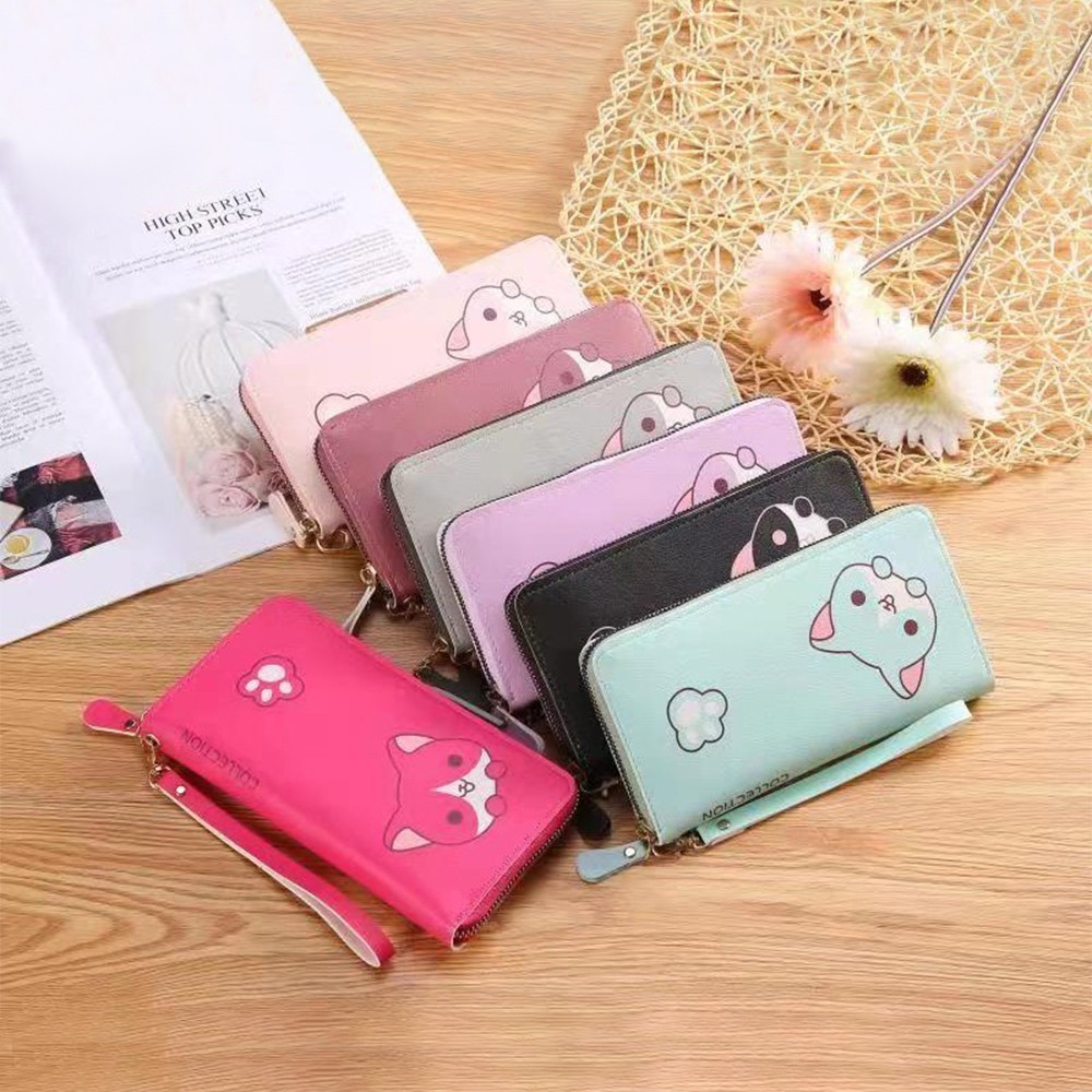 Play - DOMPET PANJANG WANITA X40 DOMPET WANITA PANJANG DENGAN TALI PENDEK IMPORT