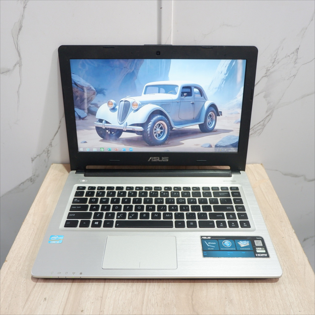 Laptop Asus Multimedia a46ca i3 3217u upgradable ram ssd Windows 10