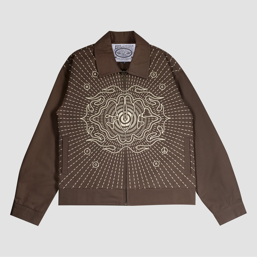 EVILSPIRIT WORK JACKET - WALVES BROWN UNISEX