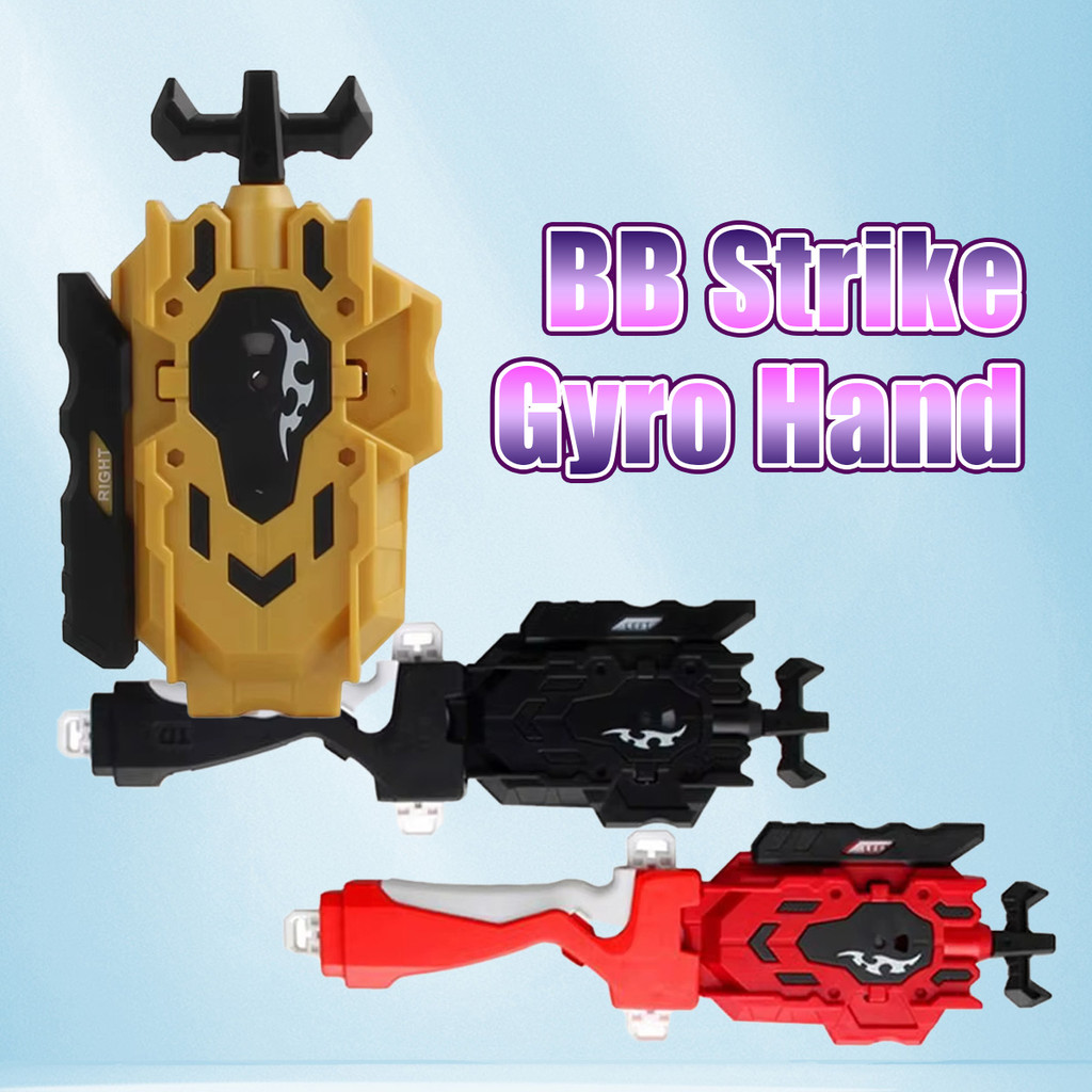 Peluncur Launcher Gangsing Gasing Gyro Burst Tarikan Kabel Sparking String Gasing Anak