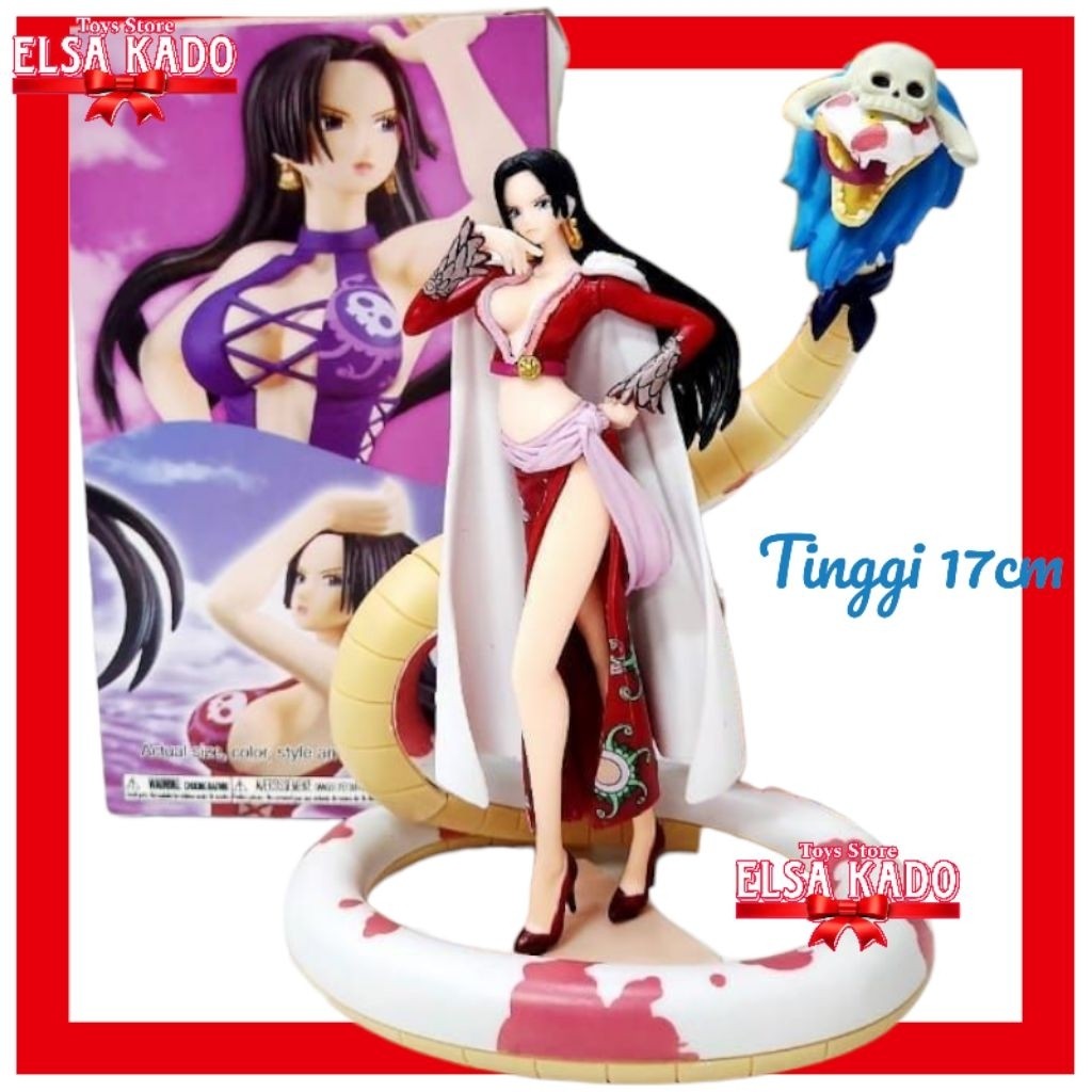 Action Figure Boa Hancock Salome Snake One Piece Dxf Statue