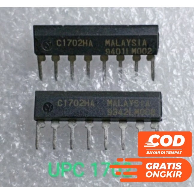 IC UPC1702H TRANSISTOR  IC UPC 1702 H UPC 1702H