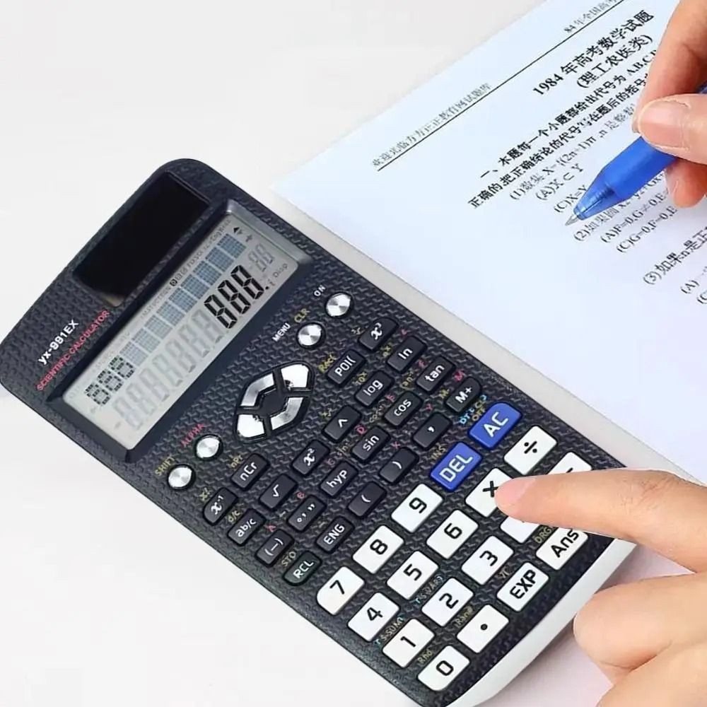 Battery Power Scientific Calculator 552 Functions Advanced Features Engineering Calculator Multifunc