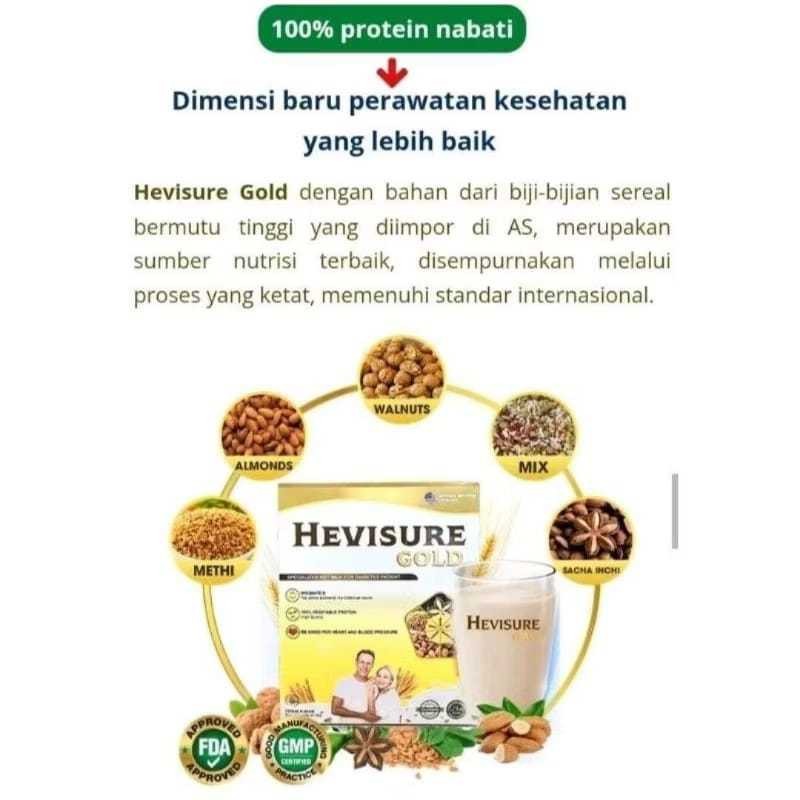 

Hevisure Gold Spesial Susu Kacang Untuk Penderita Diabetes 400gr Kaleng Original