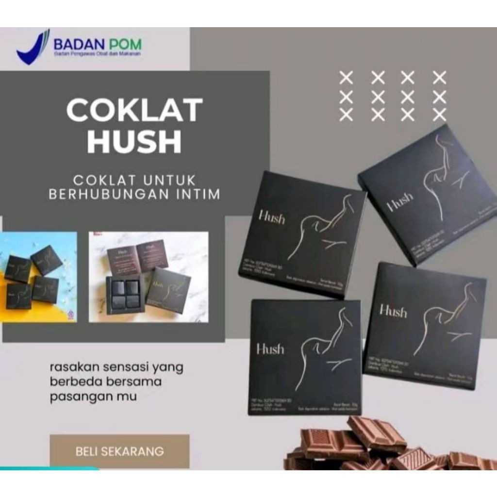 

Hush Coklat Hitam Untuk Pasangan 32 Gram 1 Box Isi 4 Pcs Cemilan Manis