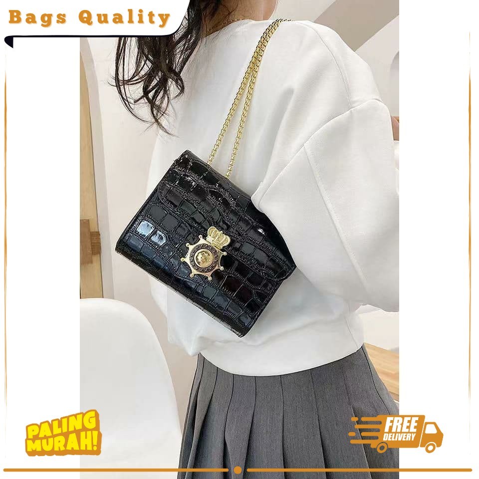 TAS IMPORT SELEMPANG CROCO WANITA TERMURAH TERBARU BATAM KEKINIAN 2021