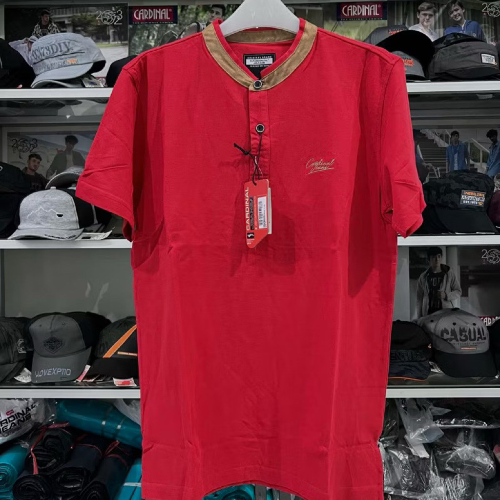 TERBATAS Kaos Polo Cardinal / Wangky / Kaos Kerah Cardinal Original