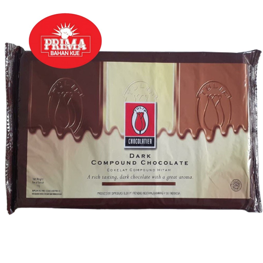 COKLAT BLOK TULIP COMPOUND 1 KG