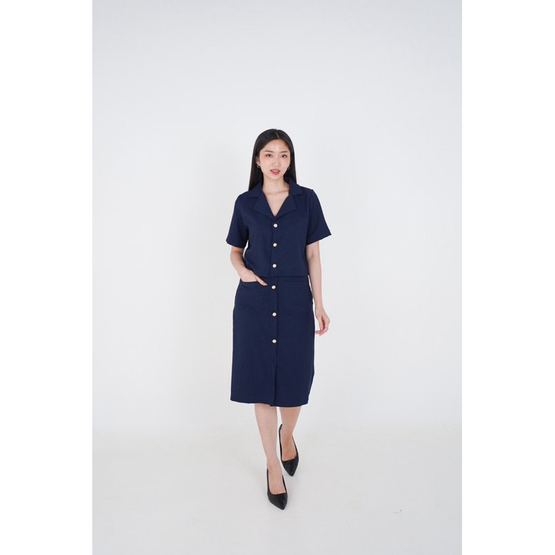SAXCSHOP LYLIA Blazer Set - setelan wanita - blazer tweed - setelan rok