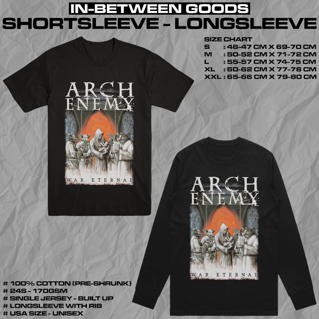 ARCH ENEMY - WAR ETERNAL | T-SHIRT | LONGSLEEVE | BAND MERCH