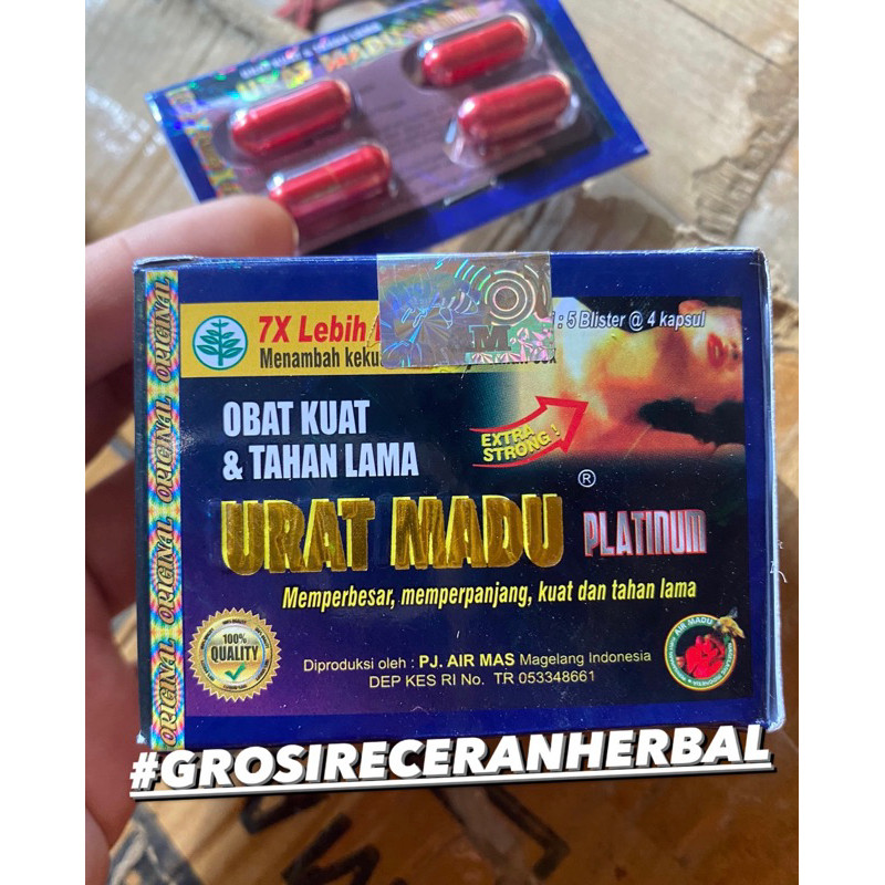 URAT MADU PLATINUM KAPSUL ORIGINAL