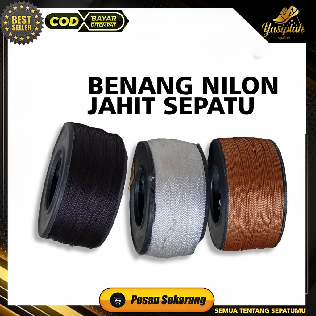Benang nilon jahit sol sepatu