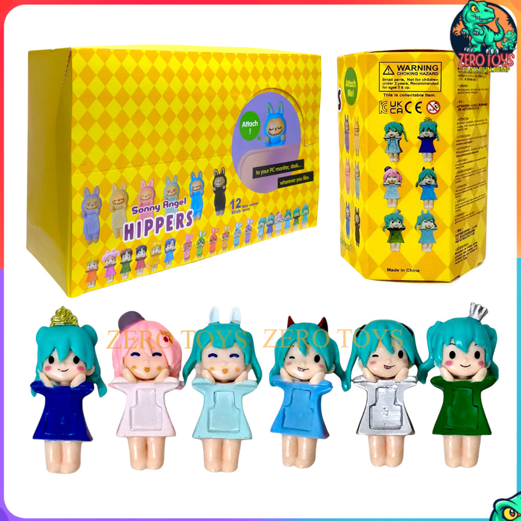 Blind Box Figure Hatsune Miku Hippers Anime Tempelan HP Random