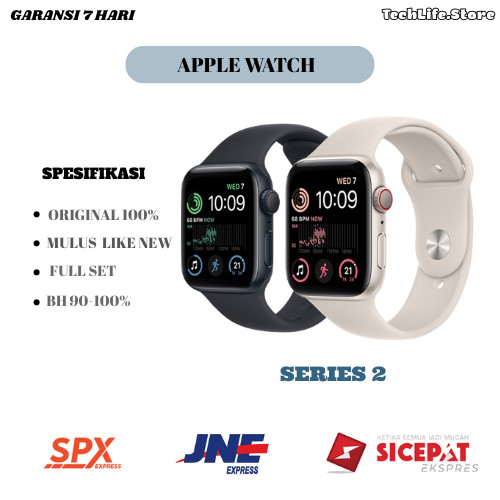 iwatch series 2 42mm & 38mm second  ex internasional original 100% mulus