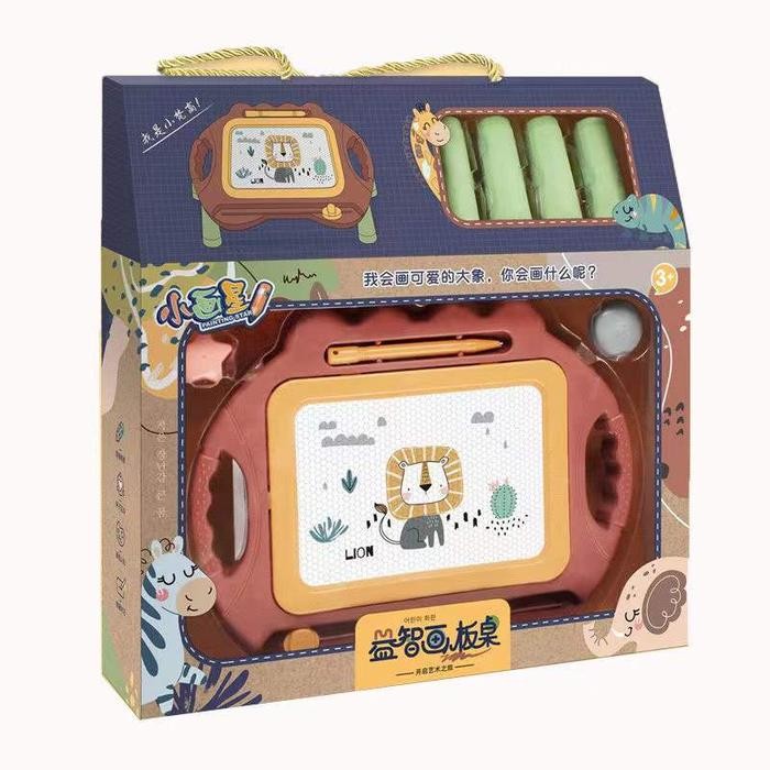 [TM888]Mainan Papan Tulis Magnetic - Merah