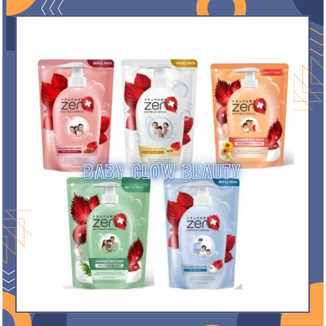 Zen Sabun Mandi Cair Body Wash 400 ml Sabun Zen Cair