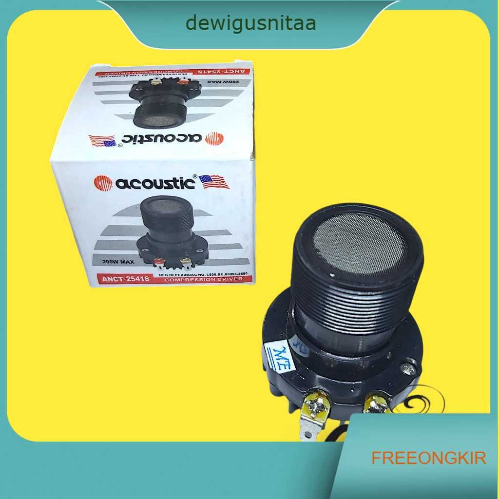 DRIVER TWEETER ACOUSTIC ANCT - 2541S