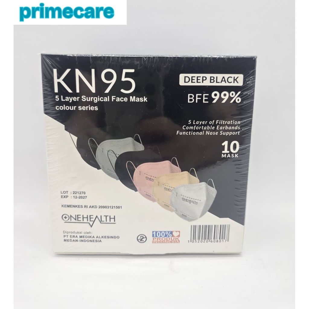 Masker Earloop OneHealth Kn95 5 Layer
