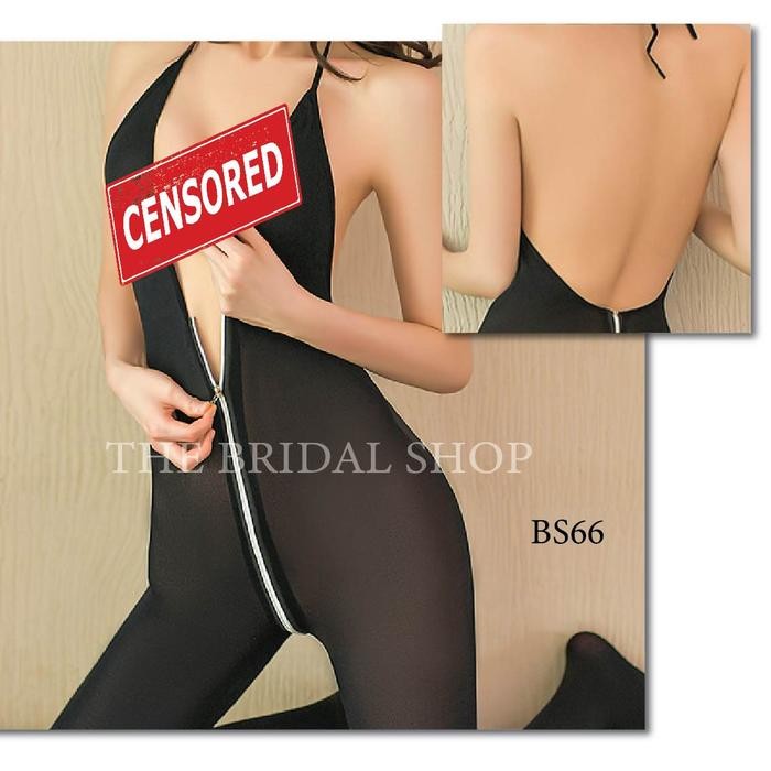 Jumpsuit Body Stocking Lingerie Transparan Sleep Wear Semi transparan BS66