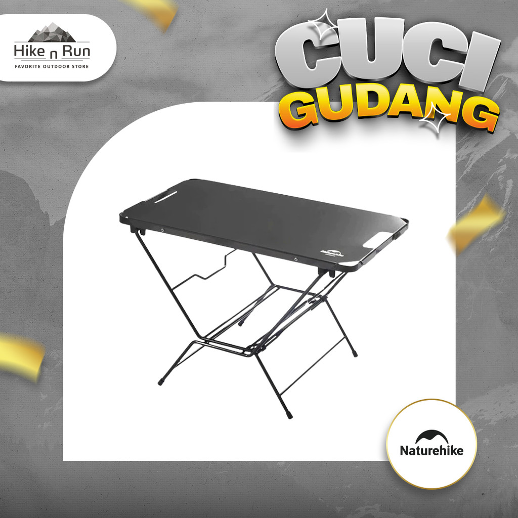 MEJA KAYU BAKAR LIPAT NATUREHIKE NH22JU023 FIREWOOD FOLDING TABLE