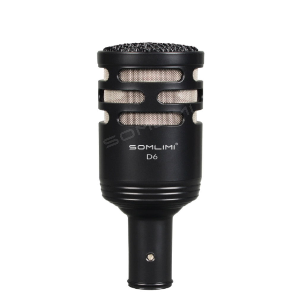D6 Drum Microphone Instrument Kick Drum Bass Microphone Dynamic Microphone Bass Snare Kick Mic Kick-