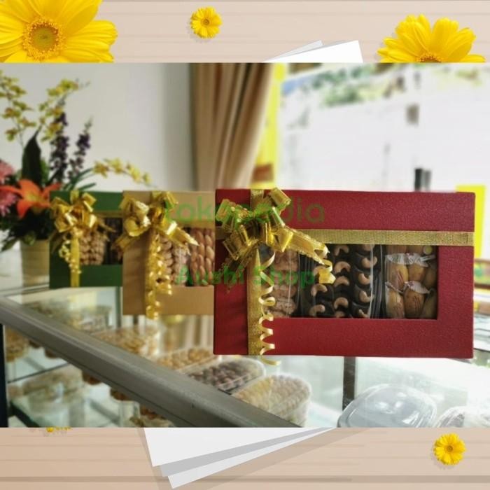 PROMO HAMPERS Parcel Lebaran Natal Kue Kering Box dan Plastik Edition - BOX