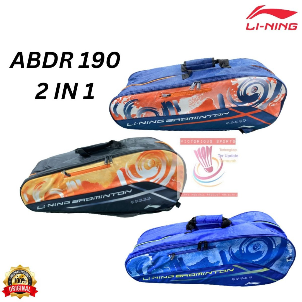 Tas Badminton Lining Abdr 190 Original Thermo Bag