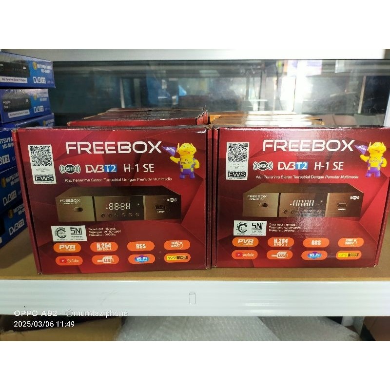 OBRALSTB FREEBOX H-1SE SNI CHIPSET SUNPLUS SINYAL PEKACOD