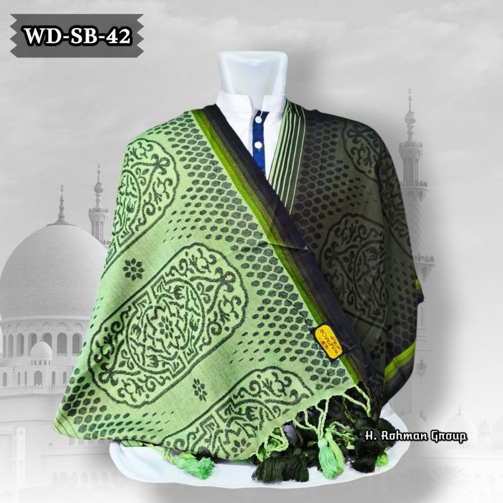 Surban Wadimor Pria Muslim | Sorban Wadimor Batik Songket | Sorban Arab Terbaru Premium