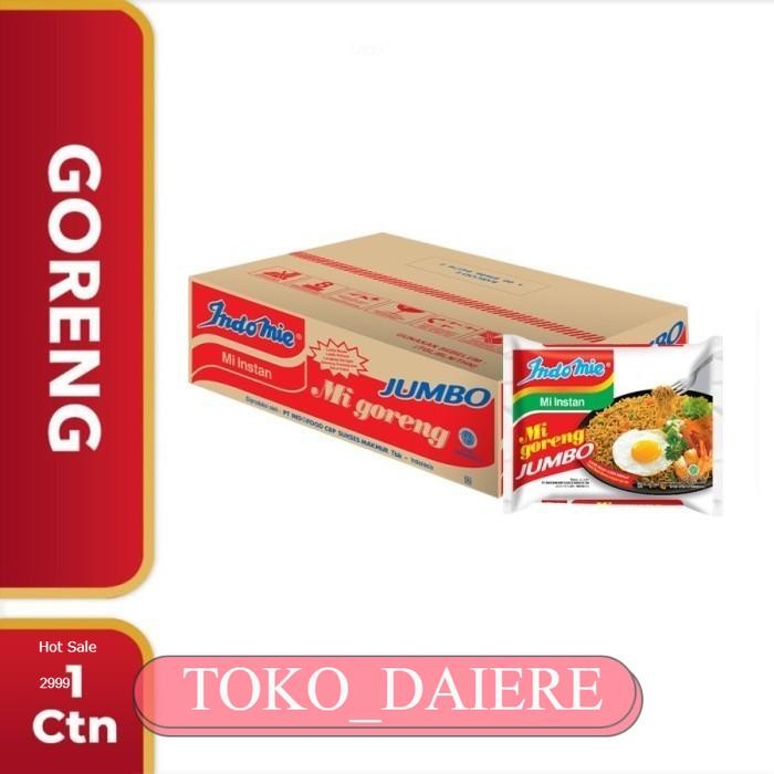 indomie goreng jumbo 1 dus