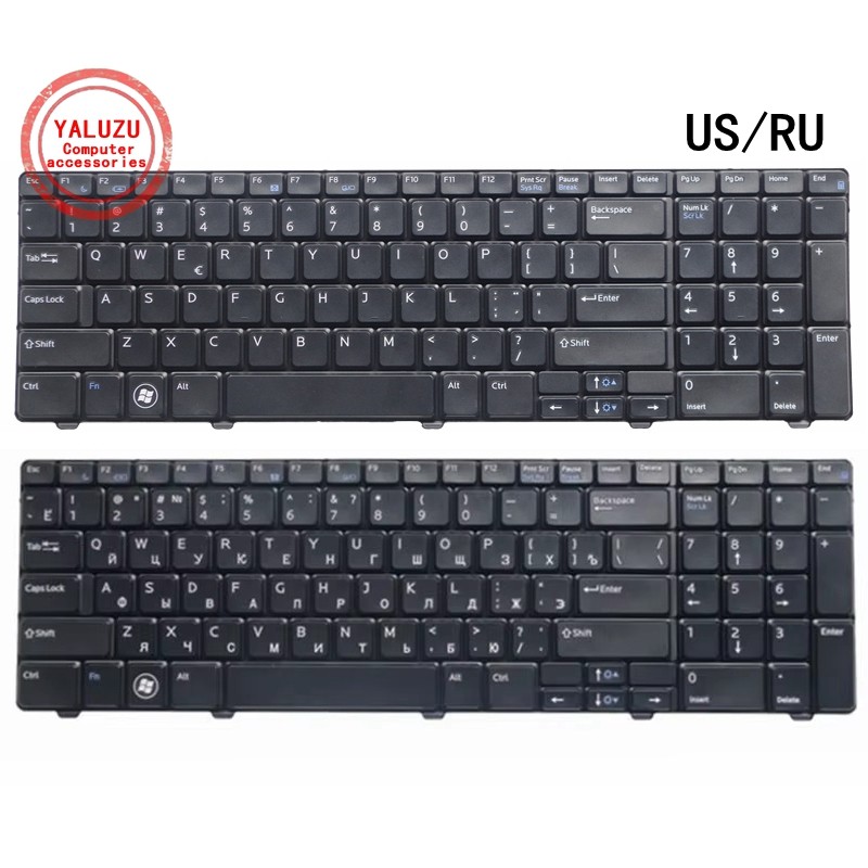 US/RU English/Russian NEW Laptop Keyboard For Dell Vostro 3700 V3700 I7-720