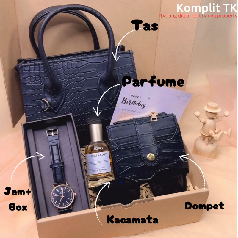 (TK) Hampers kado cewek / Kado cewek / Gift Box Cewek / Kado Ulang tahun / Kado anniversary / Hamper