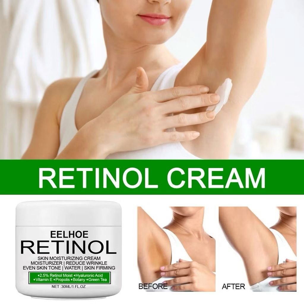 Retinol Cream Eelhoe Krim Pemutih Ketiak Leher Selangkangan / Eelhoe Retinol Skin Moisturizing Cream