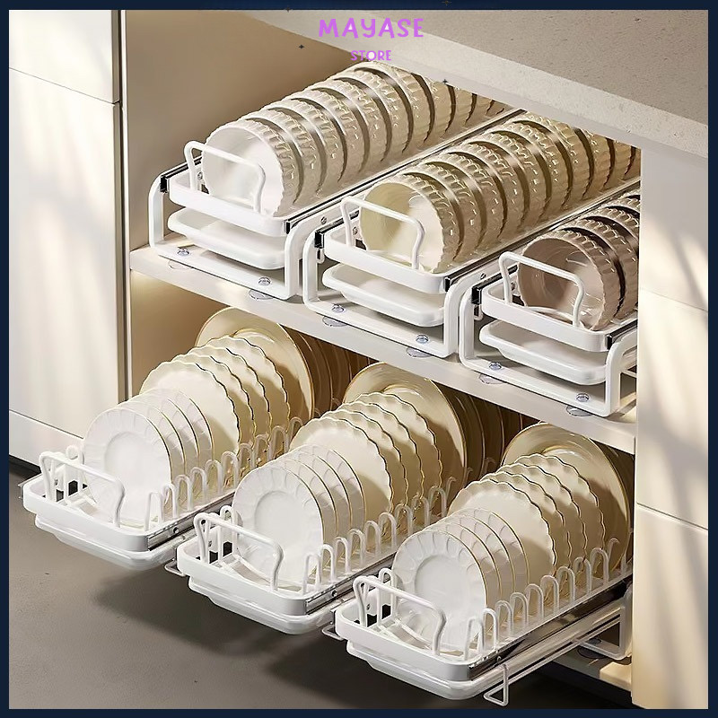 Rak Piring Kabinet Rak Wastafel Dapur Rak Penyimpanan Rak Piring Dapur Rak Dapur Penguras Piring