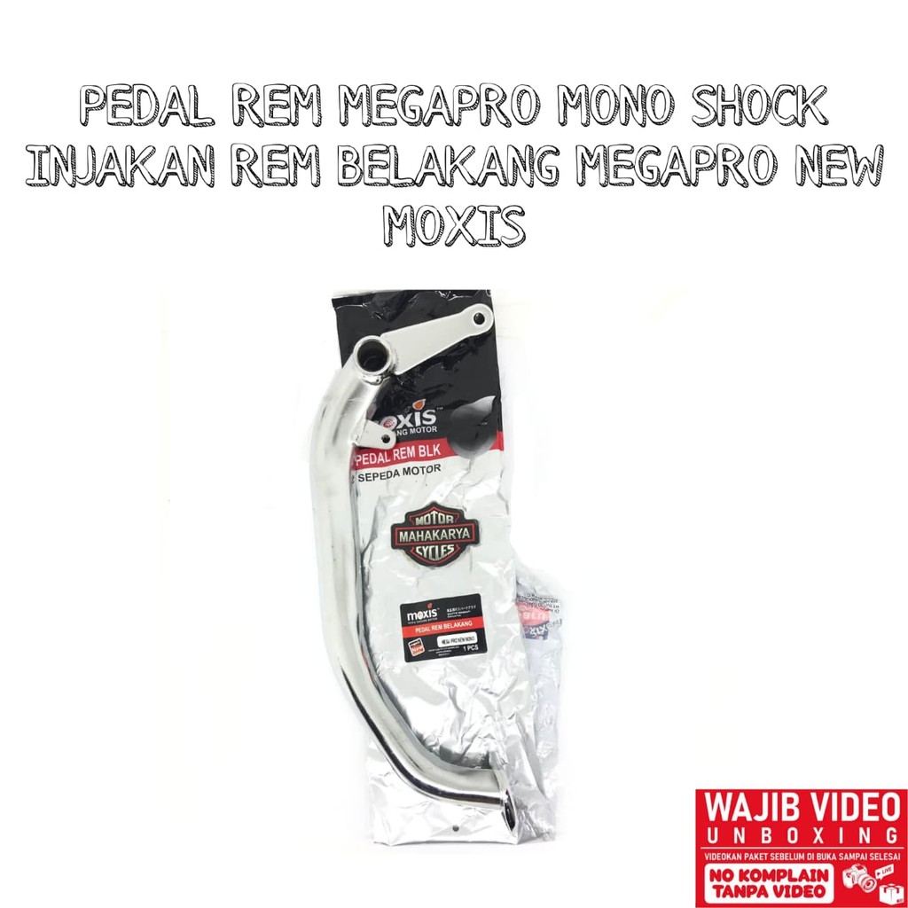 PEDAL REM MEGAPRO MONO SHOCK INJAKAN REM BELAKANG MEGAPRO NEW MOXIS