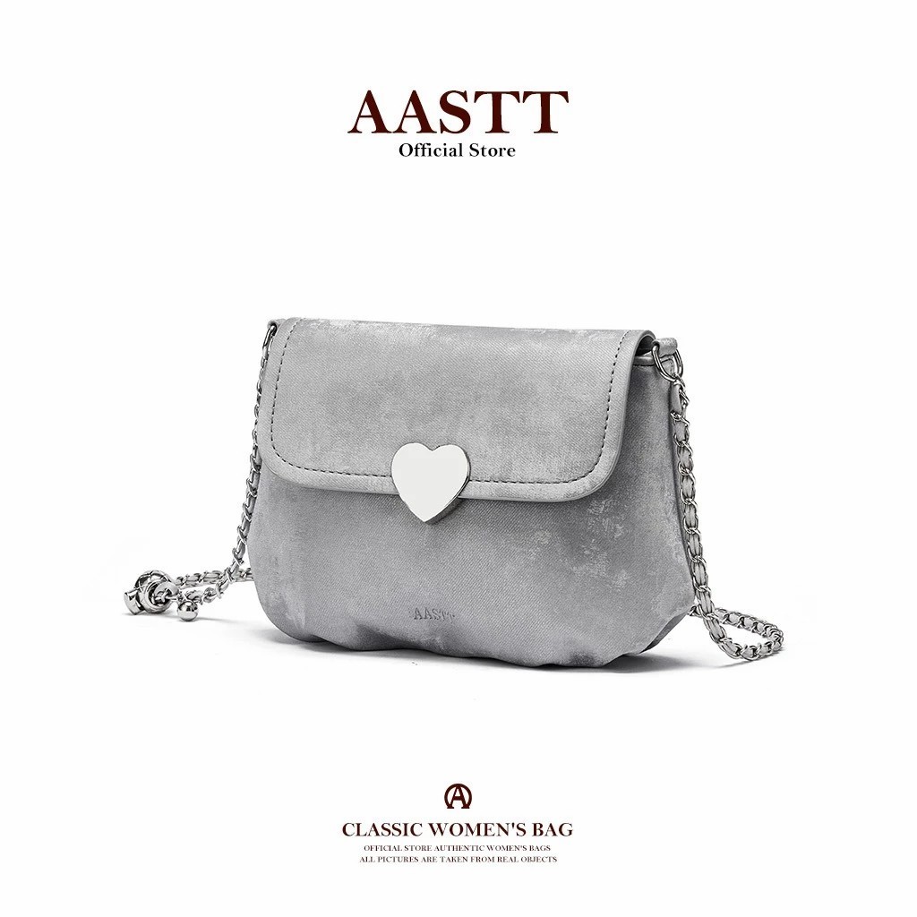 LOISSHOP 【Warna Perak】AASTT Tas Selempang  Wanita Slingbag Tas Selempang Wanita Fashion Sling Bag Wo