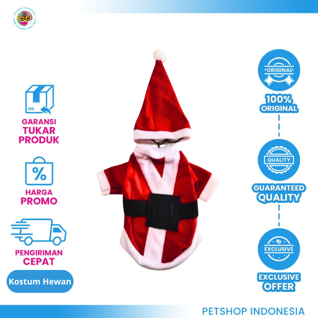 Kostum Santa Claus Belt - Kostum Santa Claus hewan