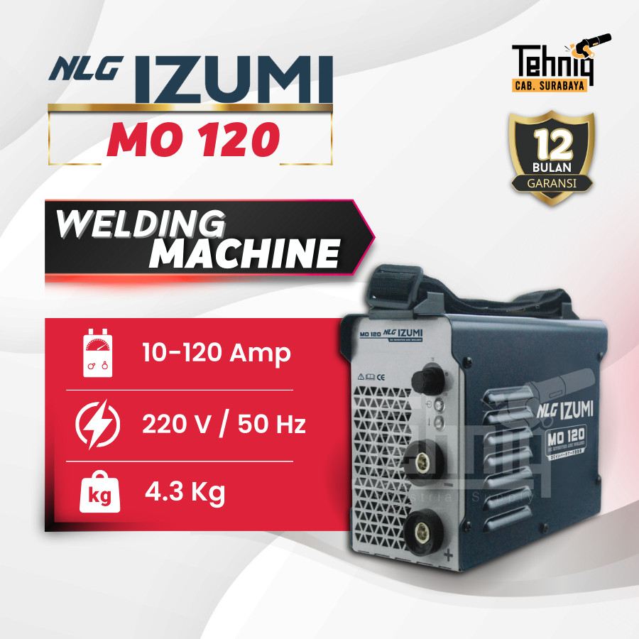 PROMOMesin Las 450 Watt - Trafo Las Listrik - Inverter Las IZUMI MO 120 / IZUMI MO 160READY